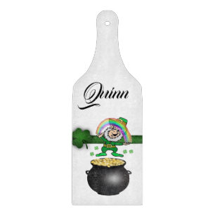 Planche À Découper Joyeux tableau de coupe en verre de la Saint Patri