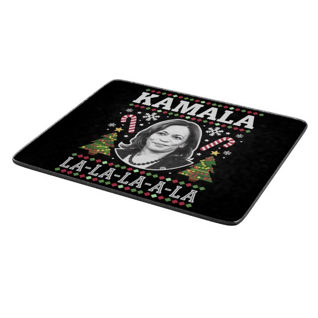 Planche À Découper Kamala Harris 2024 Comma de Noël La Xmas (Coin)
