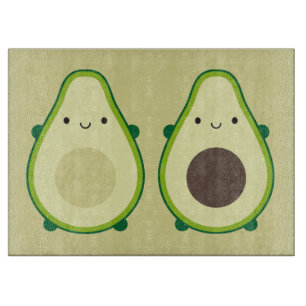 Planche À Découper Kawaii Avocado