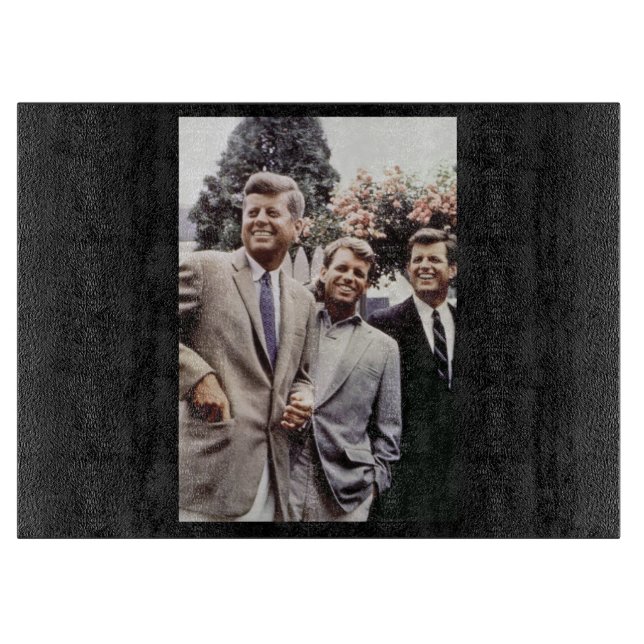 Planche À Découper Kennedy Brothers, président John, Robert & Ted (Devant)