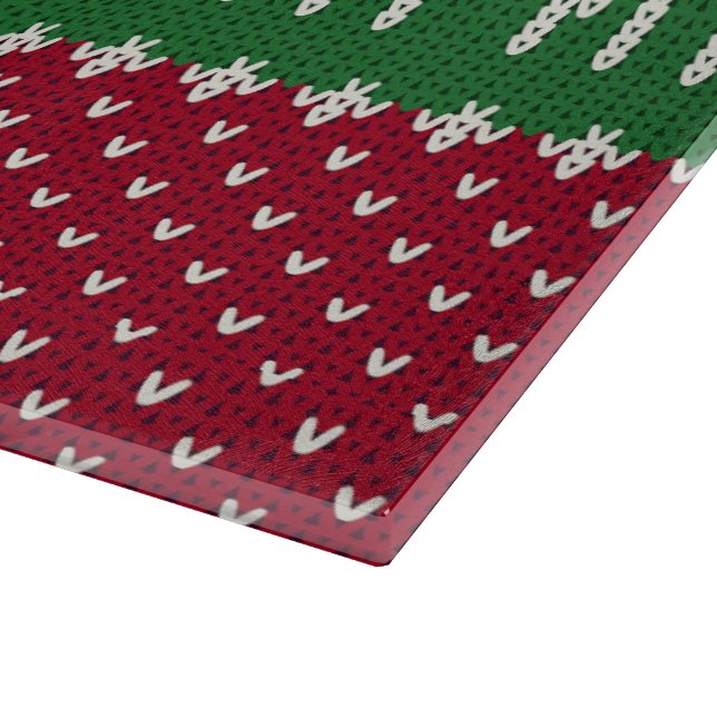 Planche À Découper Knit de vacances n° 01 (Coin)