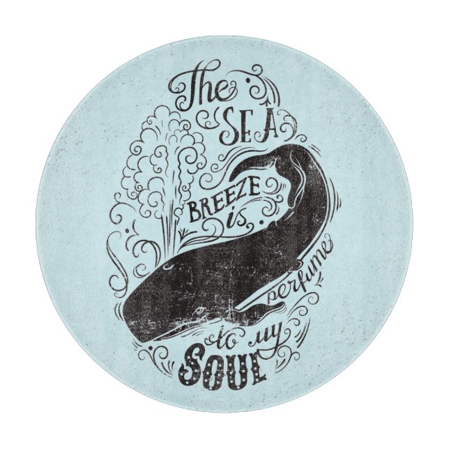 Planche À Découper La brise marine est parfum (Devant)
