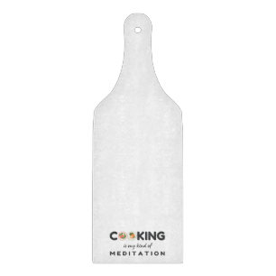 Planche À Découper La cuisine est mon genre de méditation - Cuisine a