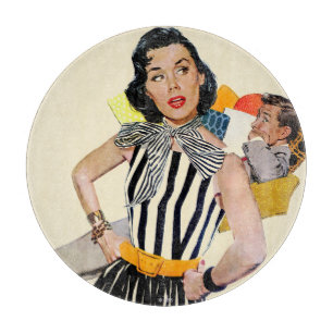 Planche À Découper La Dame A Été Insultée