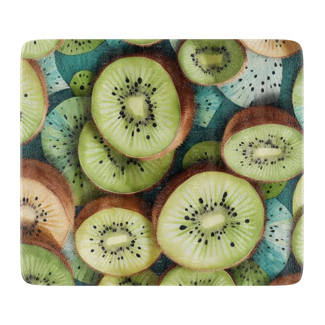Planche À Découper La fraîcheur de Kiwi (Devant)