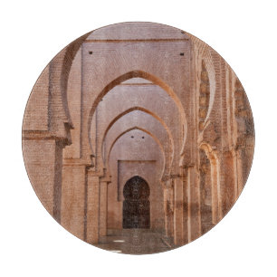 Planche À Découper La mosquée Tin Mal, aujourd'hui détruite et part