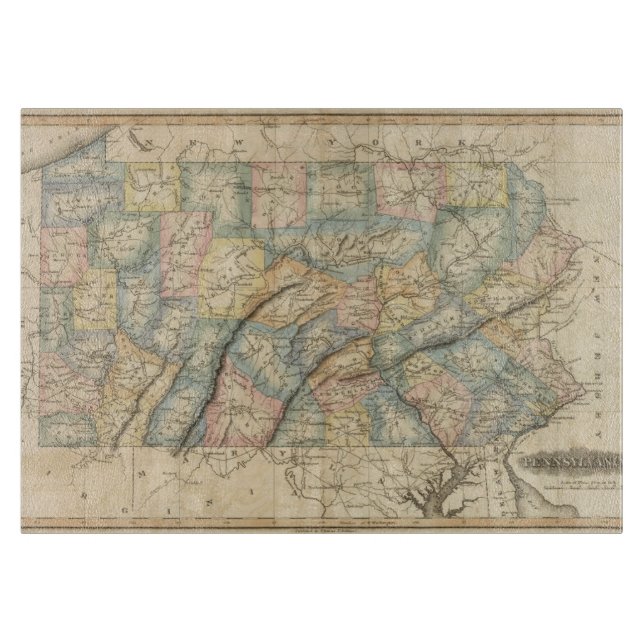 Planche À Découper La Pennsylvanie 8 (Devant)