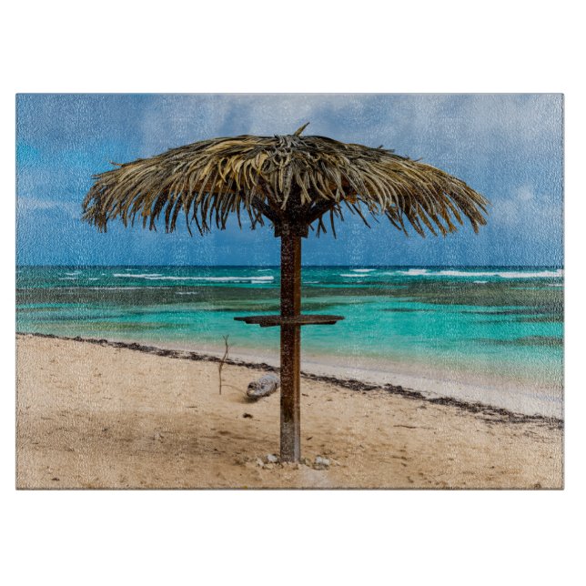 Planche À Découper La plage de l'Anse des Rochers (Devant)
