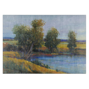 Planche À Découper La réflexion II de l'arbre