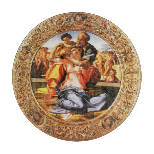 Planche À Découper La Sainte Famille par Michel-Ange Buonarroti