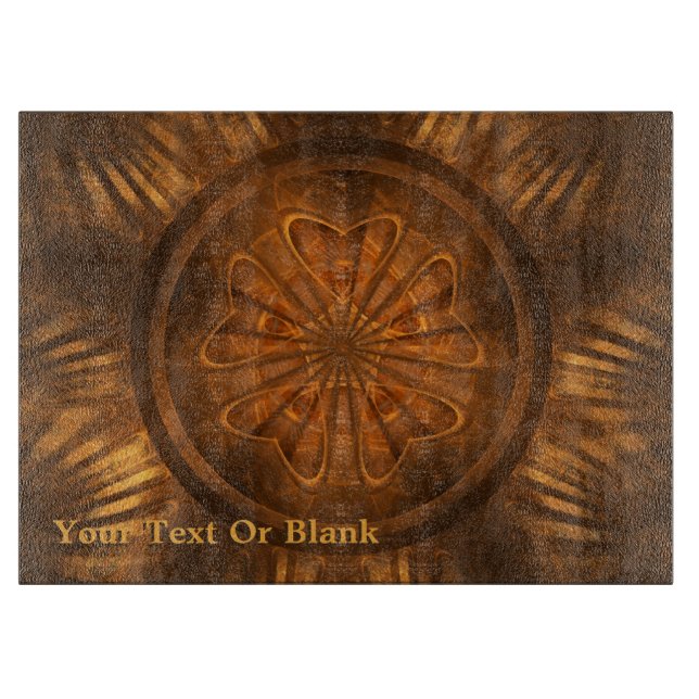 Planche À Découper La sculpture sur bois (Devant)