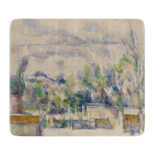 Planche À Découper La terrasse du jardin aux Lauves, Cézanne