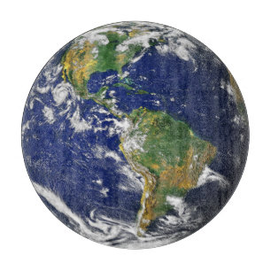 Planche À Découper La TERRE du conseil fait sur commande de taille du