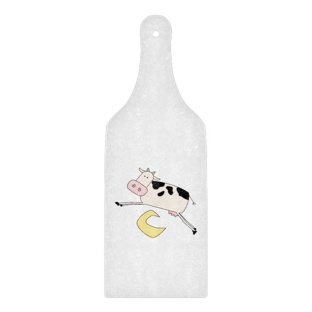 Planche À Découper La vache saute par-dessus la lune (Devant)