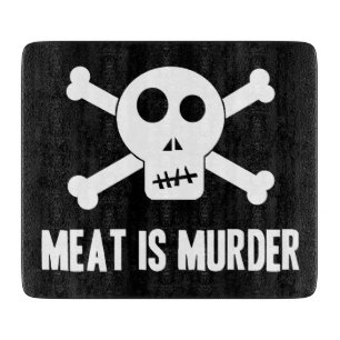 Planche À Découper La viande est la commission de coupe du meurtre