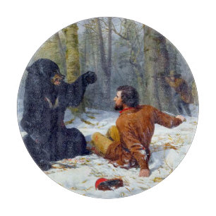 Planche À Découper La vie d'un chasseur  Une situation serrée Arthur 
