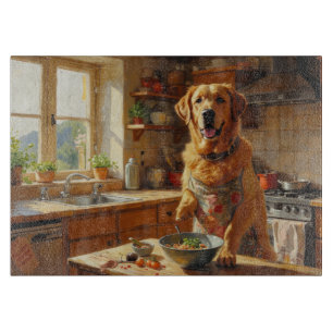 Planche À Découper Labrador Retriever cuisine dans la cuisine