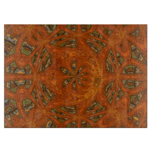 Planche À Découper Labyrinthe d'art Abstrait (Devant)