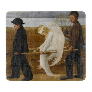Planche À Découper L'ange blessé (par Hugo Simberg)