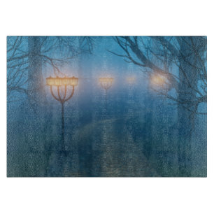 Planche À Découper Lanternes dans le tableau de coupe du brouillard