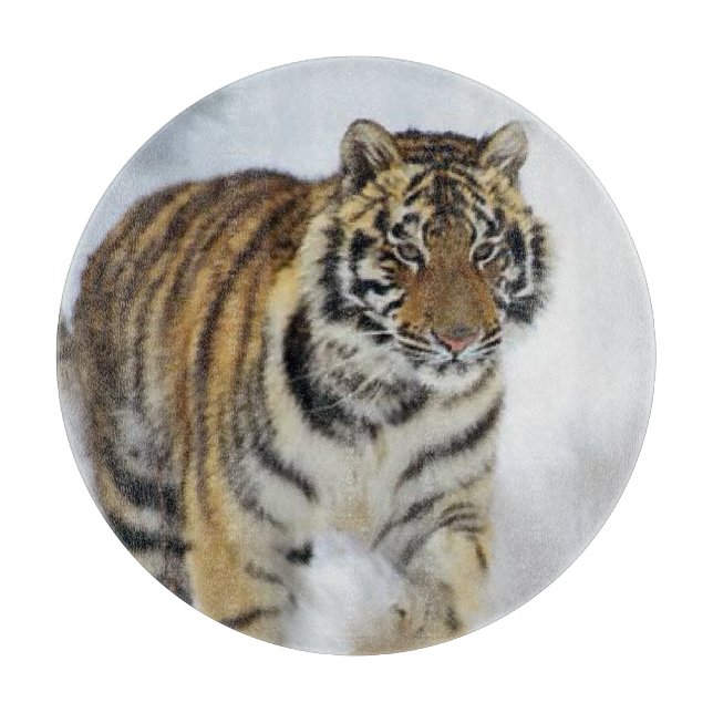 Planche À Découper L'art des amateurs de tigres (Devant)