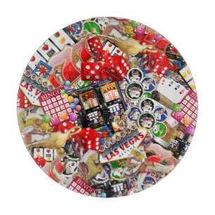 Planche À Découper Las Vegas Icons - Gamblers Delight