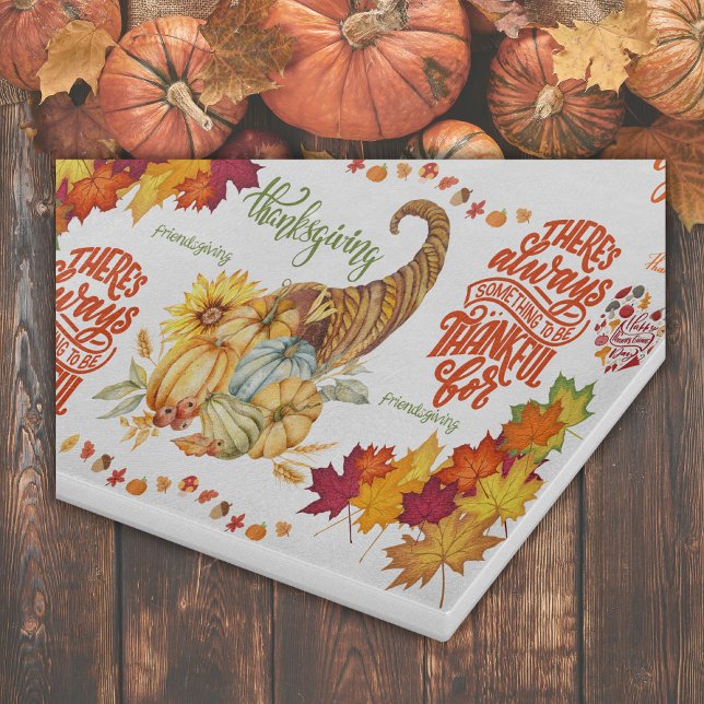 Planche À Découper L'automne de Thanksgiving Friendsgiving | (Créateur téléchargé)