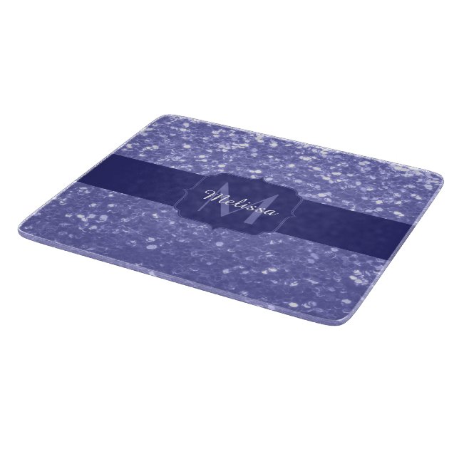 Planche À Découper Lavande violet scintille parties scintillant bling (Coin)