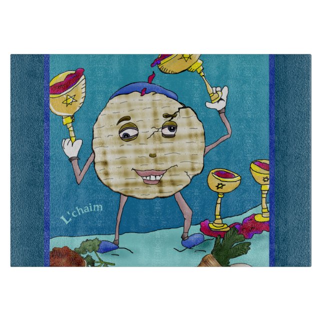 Planche À Découper L'Chayim Matzah (Devant)