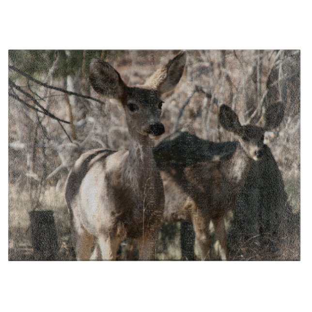 Planche À Découper Le cerf dit bonjour (Devant)