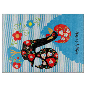 Planche À Découper Le coq portugais de Barcelos