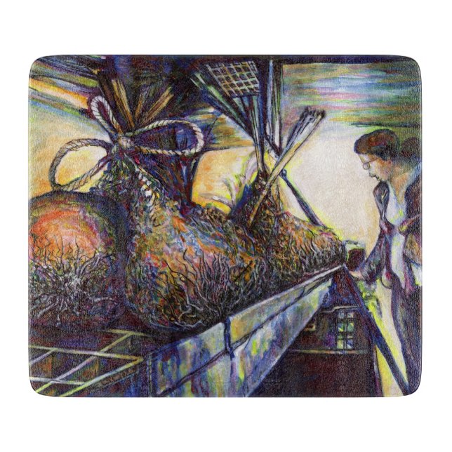 Planche À Découper Le destin hurlant de la vie (Devant)
