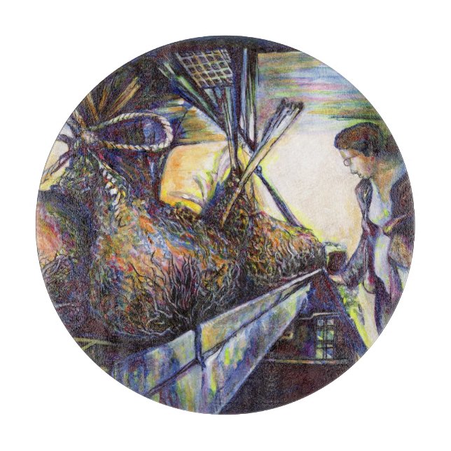 Planche À Découper Le destin hurlant de la vie (Devant)