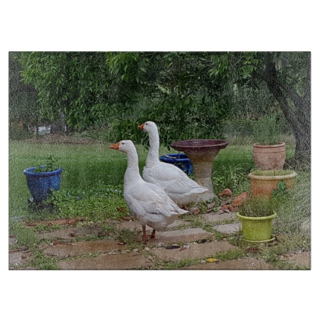 Planche À Découper Le diable penche le hachoir de verre (Devant)