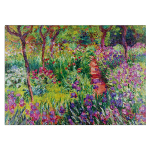 Planche À Découper Le jardin d'Iris à Giverny par Claude Monet