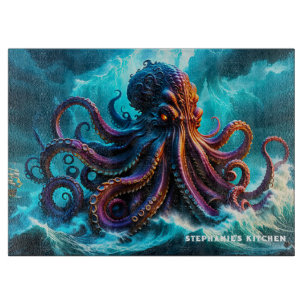 Planche À Découper Le Kraken