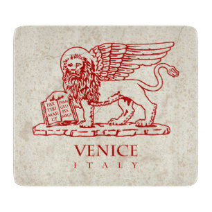 Planche À Découper Le lion à ailes de la marque de saint sur