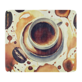 Planche À Découper Le monde du café
