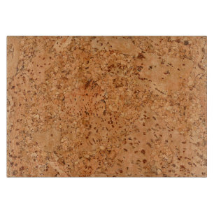 Planche À Découper Le regard du grain en bois de noeud de liège de