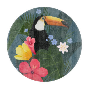 Planche À Découper Le Toucan tropical en pleine nature