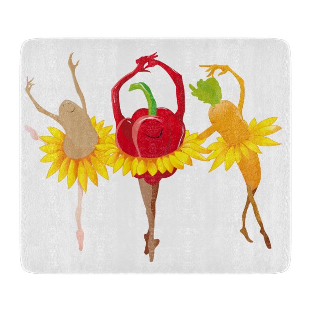 Planche À Découper Légumes en folie (Devant)