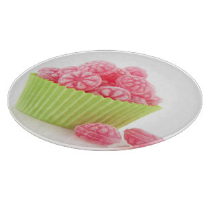Planche À Découper Les bonbons savoureux à sucrerie de framboise dan