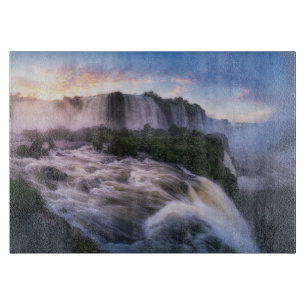 Planche À Découper Les cascades Cascade d'Iguazu, Brésil