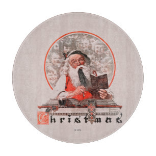 Planche À Découper Les dépenses de Père Noël