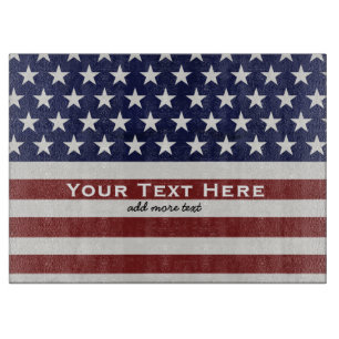 Planche À Découper Les Etats-Unis drapeau américain coutume