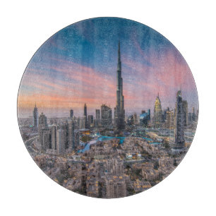 Planche À Découper Les monuments   Ville de Dubaï