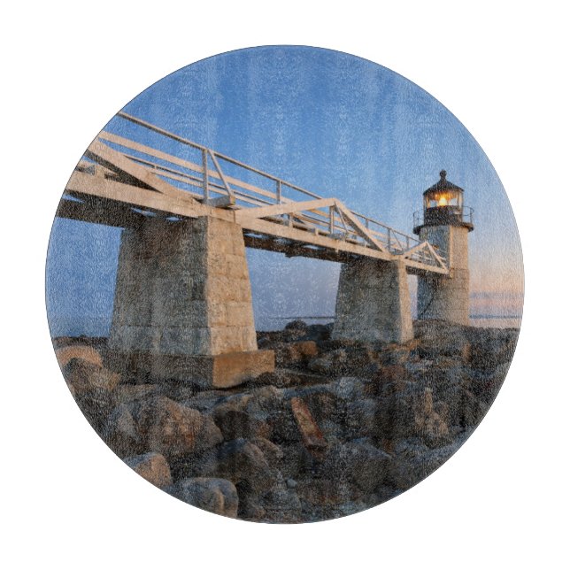Planche À Découper Les phares | Phare de Port Clyde Maine (Devant)