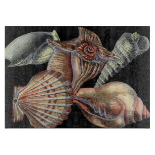 Planche À Découper Les trésors de la mer