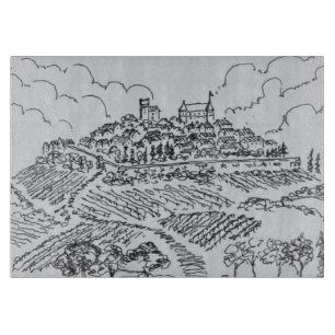 Planche À Découper Les vignobles de Sancerre  Vallée de la Loire, Fra