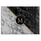 Lettre personnalisée Panneau de découpe en marbre 